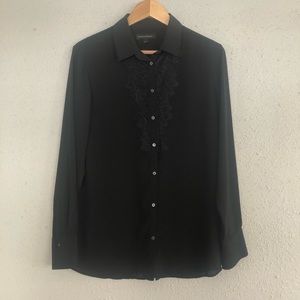 Banana Republic Lace Button Down